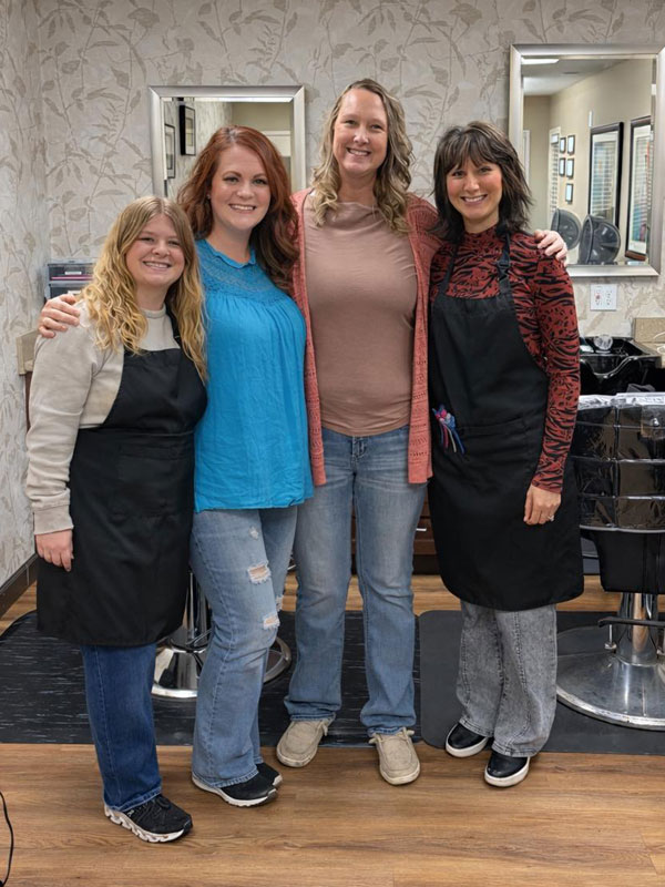 hair stylist team at Baldwin House Assisted Living in Spring Lake, MI